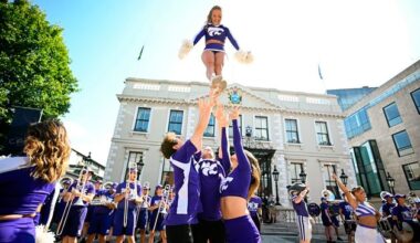 Marching bands and mascots hit streets of Dublin before Aer Lingus College Football Classic