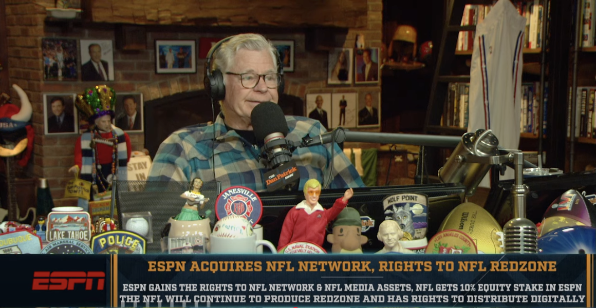 Dan Patrick not worried by 'conflict of interest' in ESPN-NFL deal
