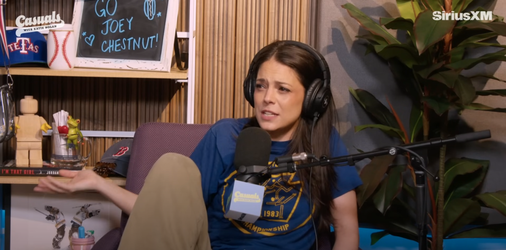 Katie Nolan worries ESPN will make 'NFL RedZone' about betting