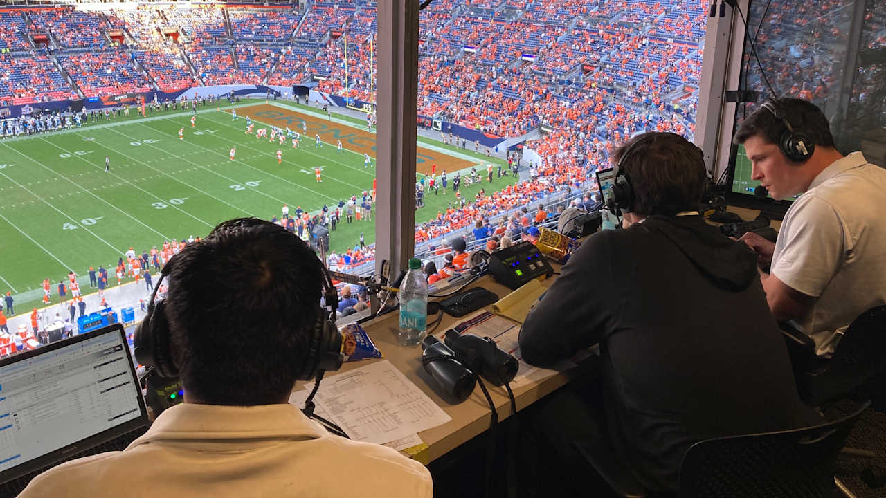 New technology allows fans to listen to broadcast without delay in stadium