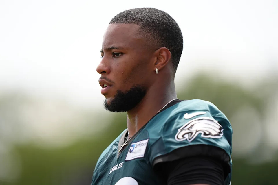 Saquon Barkley says that he will not be participating in President Donald Trump's council on sports, fitness and nutrition.