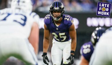 Pundits Predict How Ravens’ Toughest Roster Decisions Will Shake Out | Late for Work - Baltimore Ravens