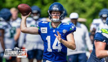 Don’t Try Riq Woolen Deep & Other Observations From Day 12 Of Seahawks training camp.
