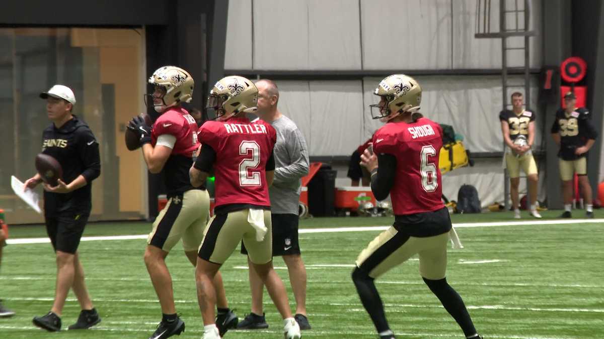 Saints hold fun and energetic practice on day eight of training camp