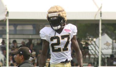 CB Isaac Yiadom happy to be back with Saints, "It's just my happy place"