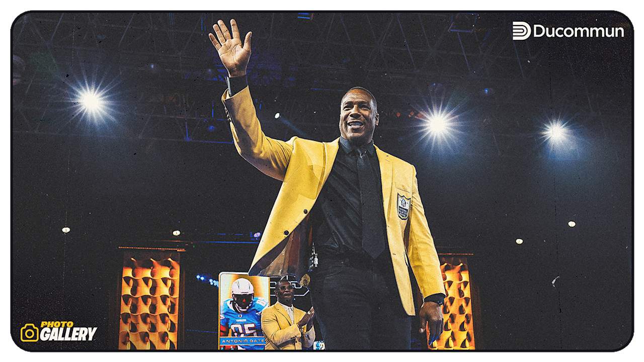Antonio Gates Inducted into the Pro Football Hall of Fame