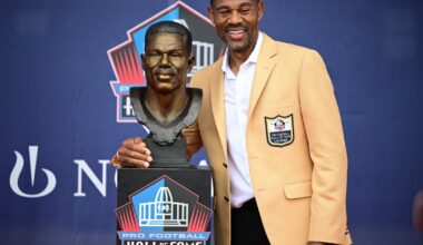 Philadelphia Eagles legend Eric Allen officially enters Pro Football Hall of Fame