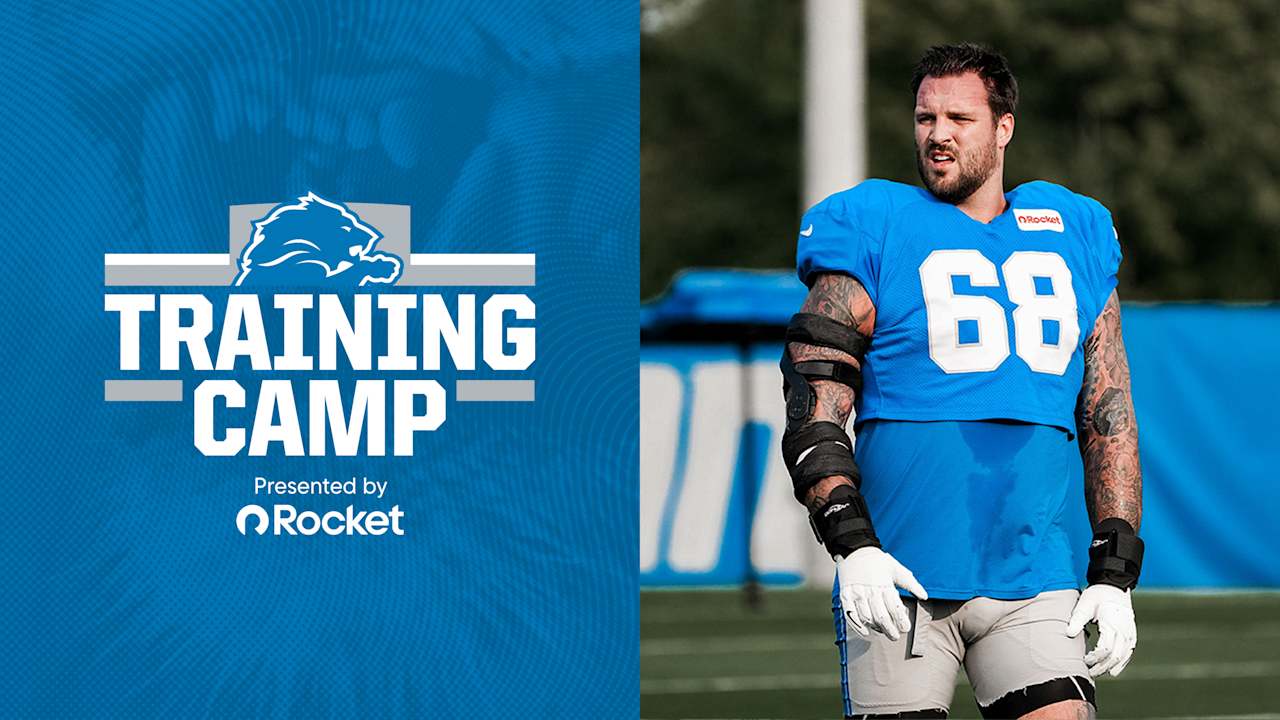 Detroit Lions LT Taylor Decker returns to training camp practice
