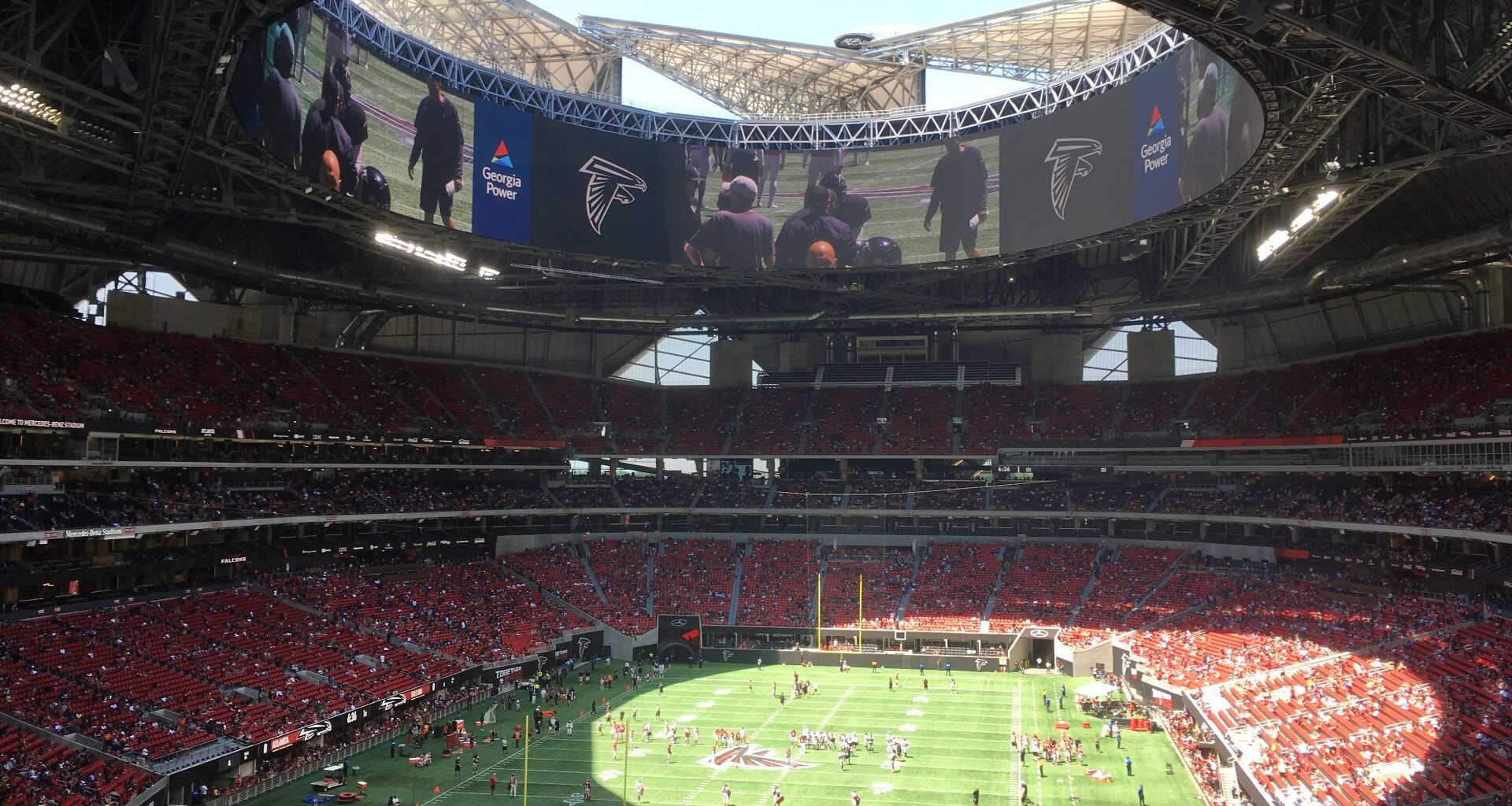 Atlanta Falcons Mercedes Benz Stadium