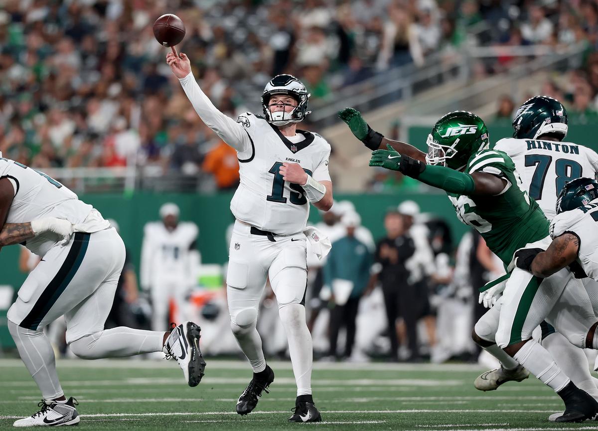 Eagles Announce 2025 Practice Squad with Kyle McCord and Eli Rick