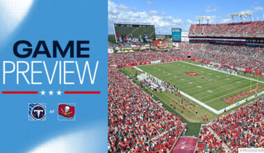 Titans Begin Preseason at Tampa Bay