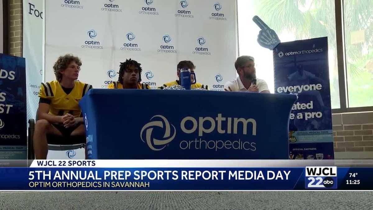 Savannah-Area High Schools Gather for Football Media Day