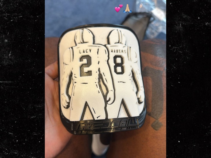 Kyren Lacy Malik nabers tribue to his friend instagram