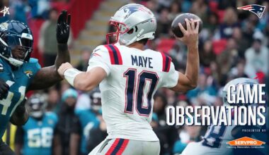 Eight Takeaways From the Patriots Loss to the Jaguars at Wembley Stadium 