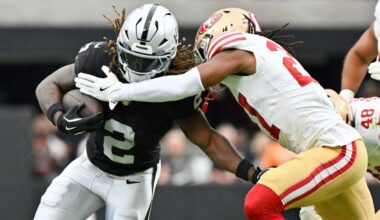 Raiders' Ashton Jeanty runs over 49ers, finds end zone in bounce-back outing: 'I've arrived'