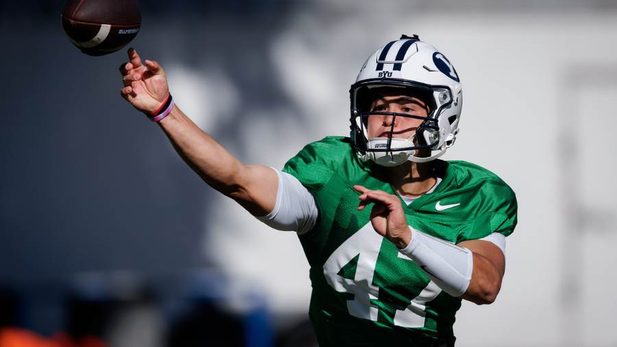 Social Media Reacts To Bear Bachmeier Earning BYU QB1 Job