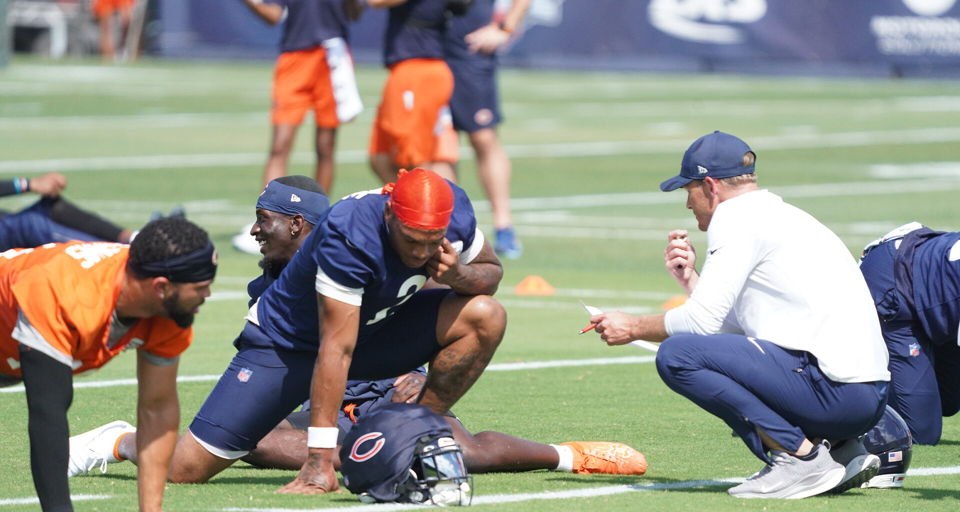 Bears camp report: Ben Johnson intensity shines; Caleb Williams out of sync