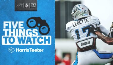 5 things to watch as Panthers visit Texans 