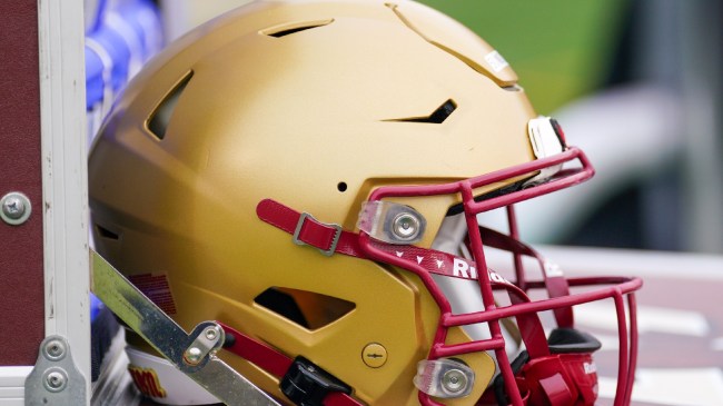 Boston College football helmet
