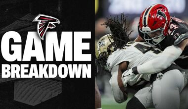 What happened in Falcons' Week 4 home win over Saints