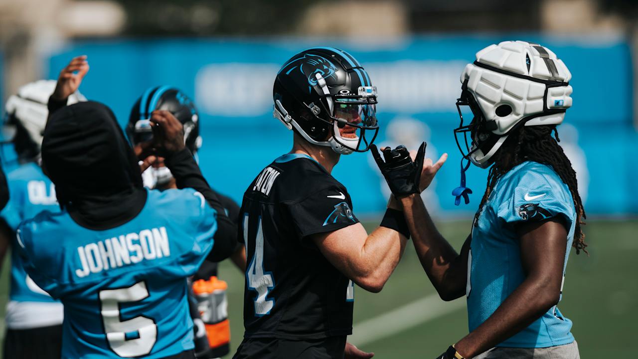 Refocused and reset, the Panthers begin prep for the Falcons