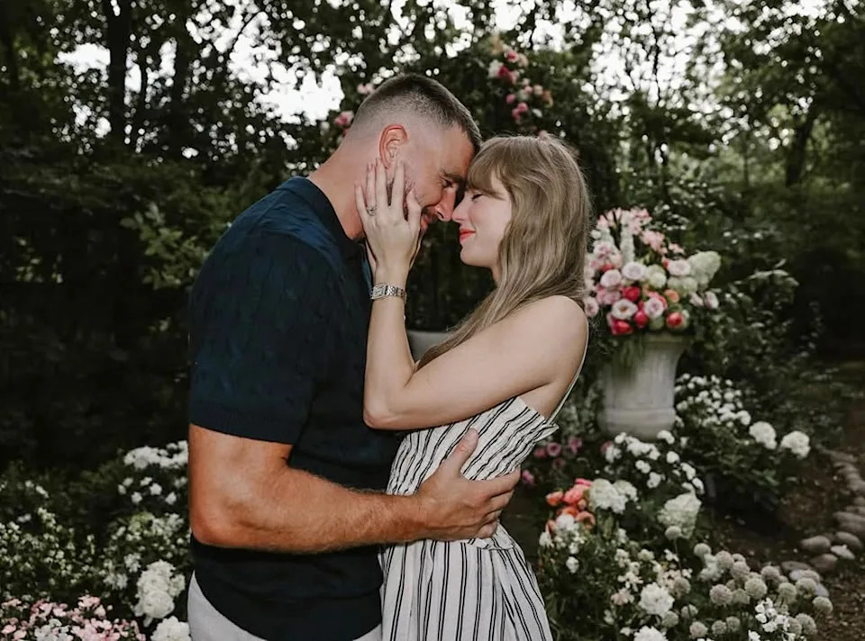 Taylor Swift and Travis Kelce engagement, proposal, ring