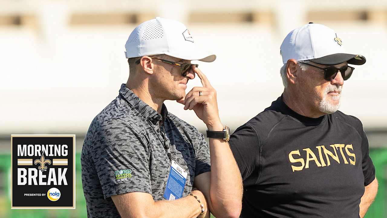 Drew Brees visits camp, Saints adjust roster amid injuries