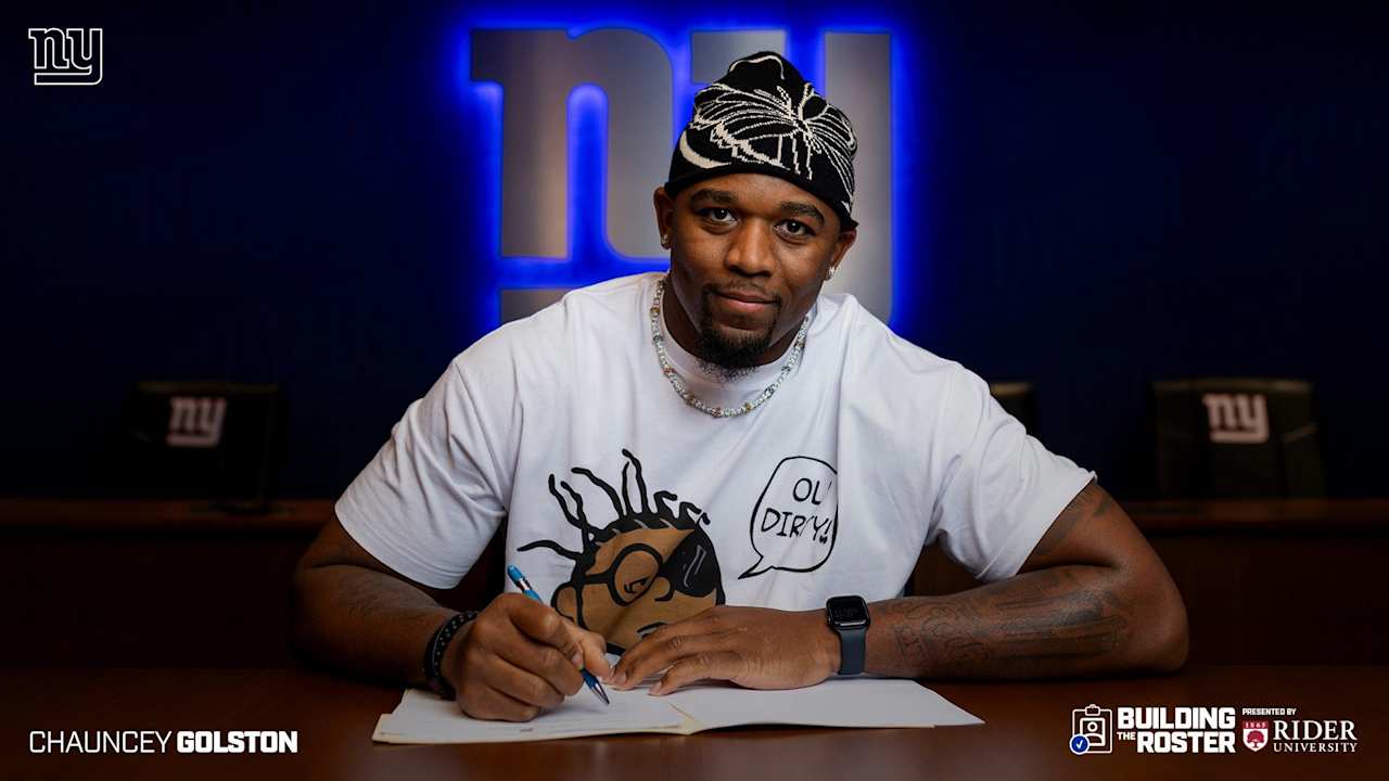 Chauncey Golston aims to 'keep ascending' on other side of Giants-Cowboys rivalry