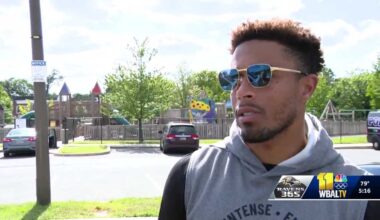Ravens defensive back Jaire Alexander hosts back-to-school event