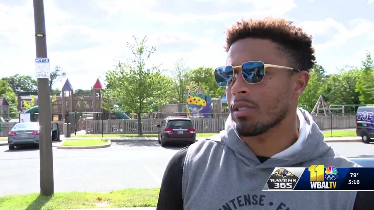 Ravens defensive back Jaire Alexander hosts back-to-school event