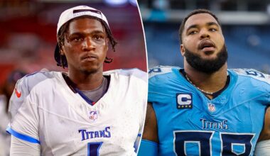 Ward, Simmons scuffle forces entire Titans team to run in 96-degree heat