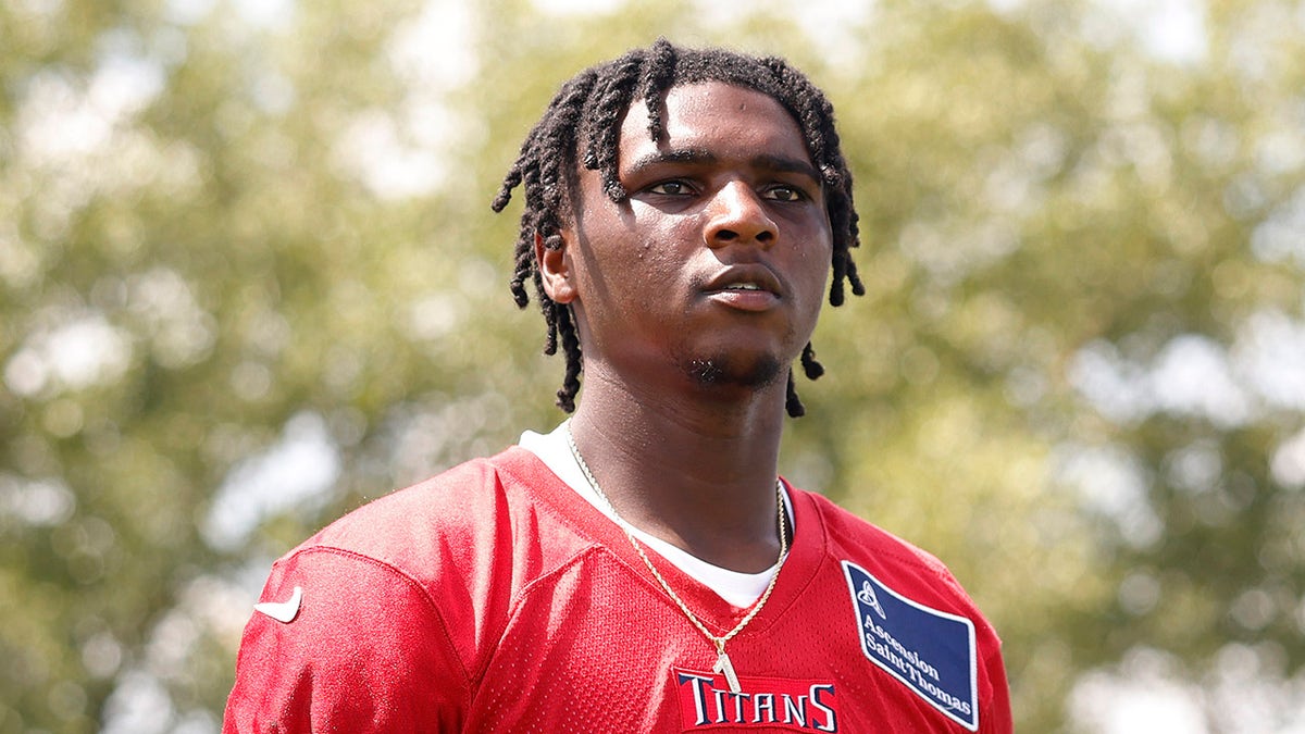 Cam Ward looks on field