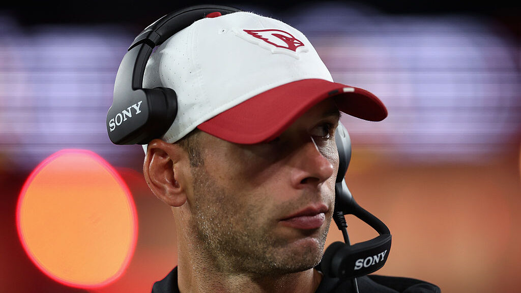 Jonathan Gannon looks on. The Cardinals and Broncos won't play their starters this week...