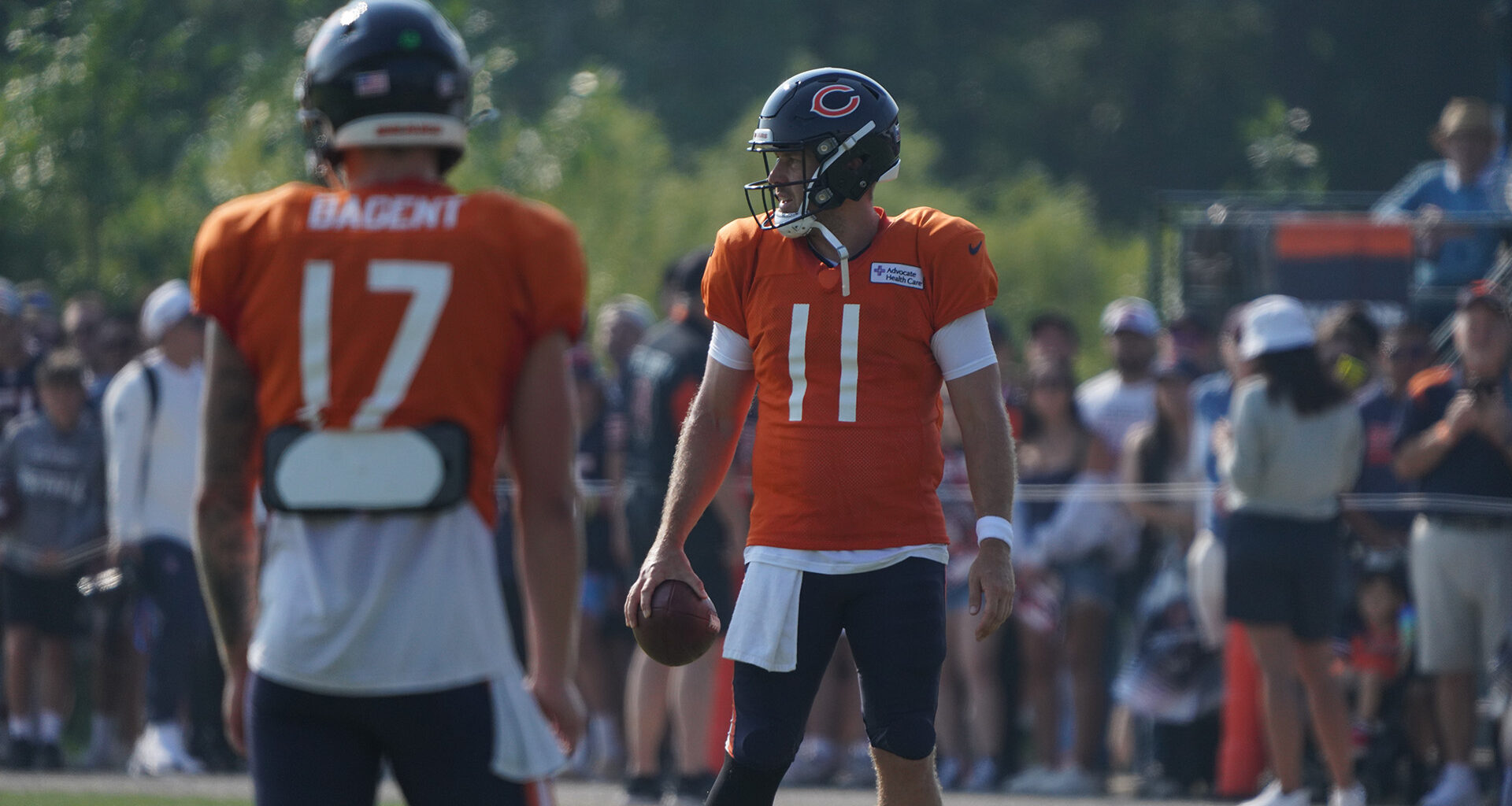 Bears position battle: Will Case Keenum or Tyson Bagent be backup QB?