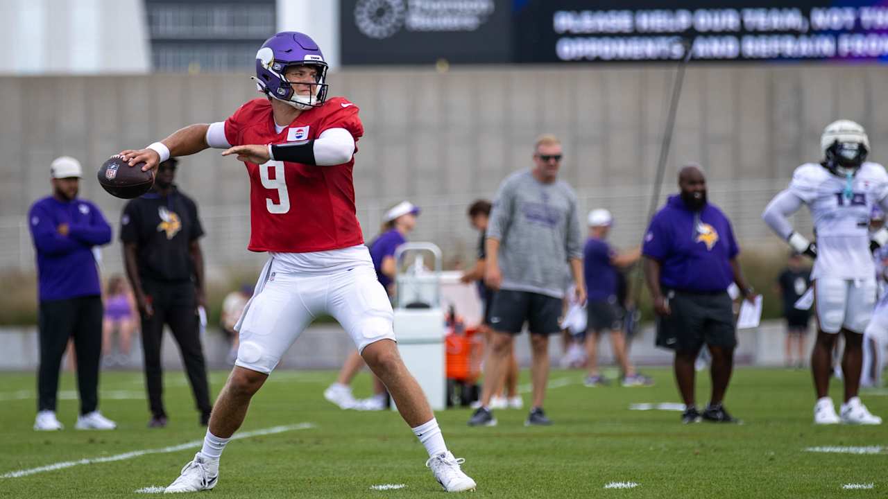 J.J. McCarthy Explains Goals for Vikings 2025 Preseason Opener Against Texans