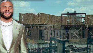 Dak Prescott's Massive Texas Mansion Taking Shape