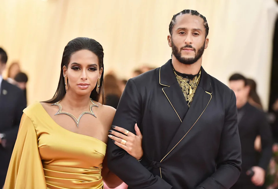 NEW YORK, NEW YORK - MAY 06: Nessa and Colin Kaepernick attend The 2019 Met Gala Celebrating Camp: Notes on Fashion at Metropolitan Museum of Art on May 06, 2019 in New York City. (Photo by Theo Wargo/WireImage)