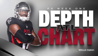Falcons first preseason depth chart released