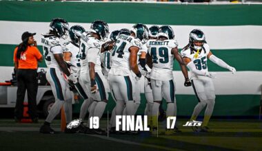 Eagles vs. Jets Live Updates