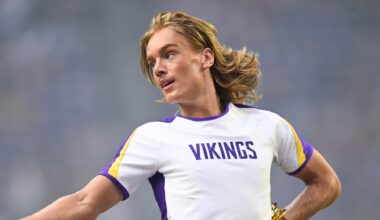 Minnesota Vikings' male cheerleaders react after viral backlash over them joining squad for 2025 NFL season