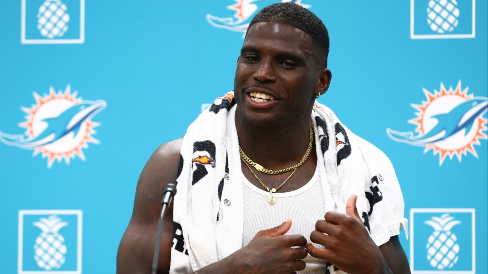 Tyreek Hill keeps going backward with the Dolphins