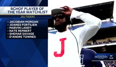 Six JSU Tigers named to Black College Football Player of the Year Award Watch List