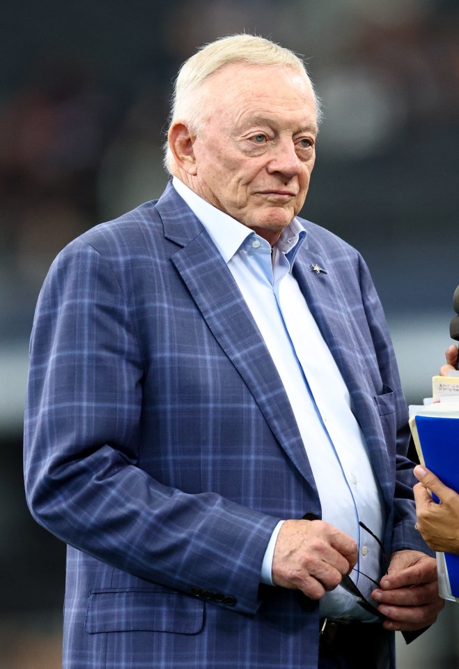 Jerry Jones, owner of the Dallas Cowboys.