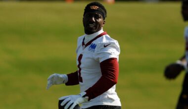 Commanders training camp stock up, stock down: Deebo Samuel, rookie cornerback impressing