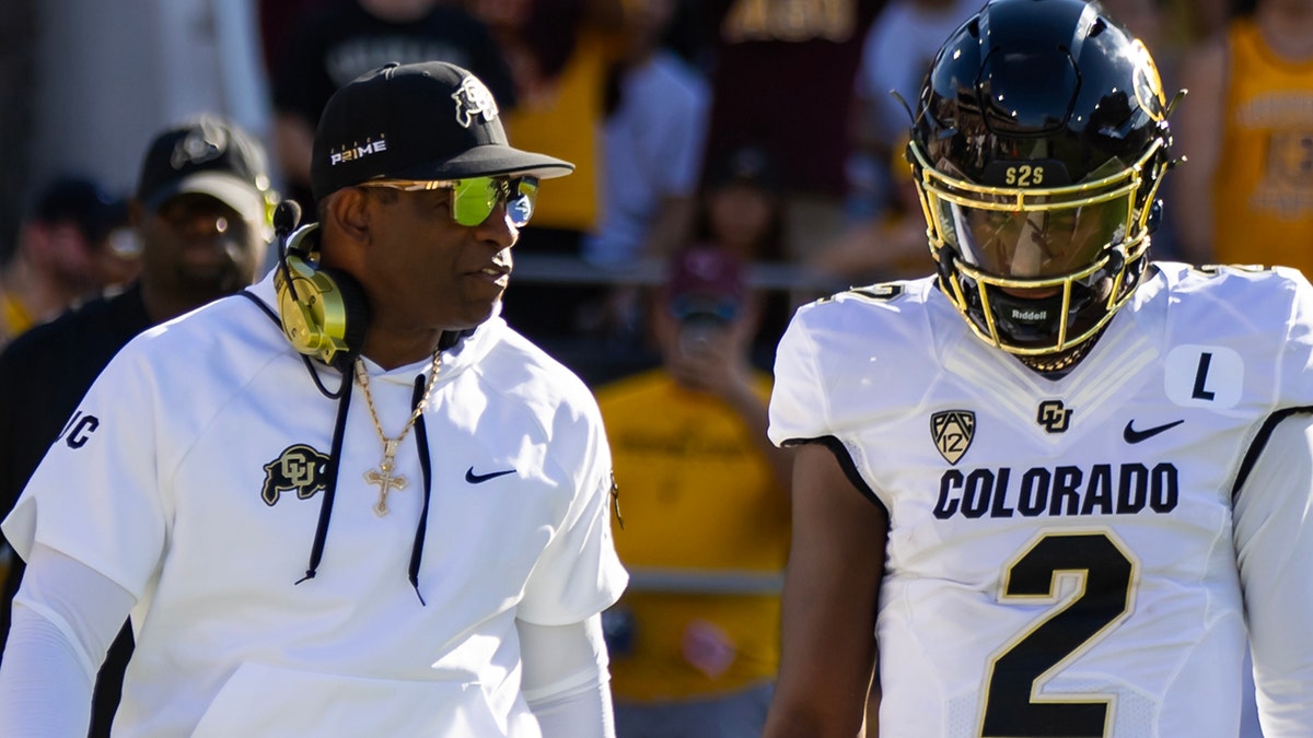 Shedeur Sanders and Deion Sanders