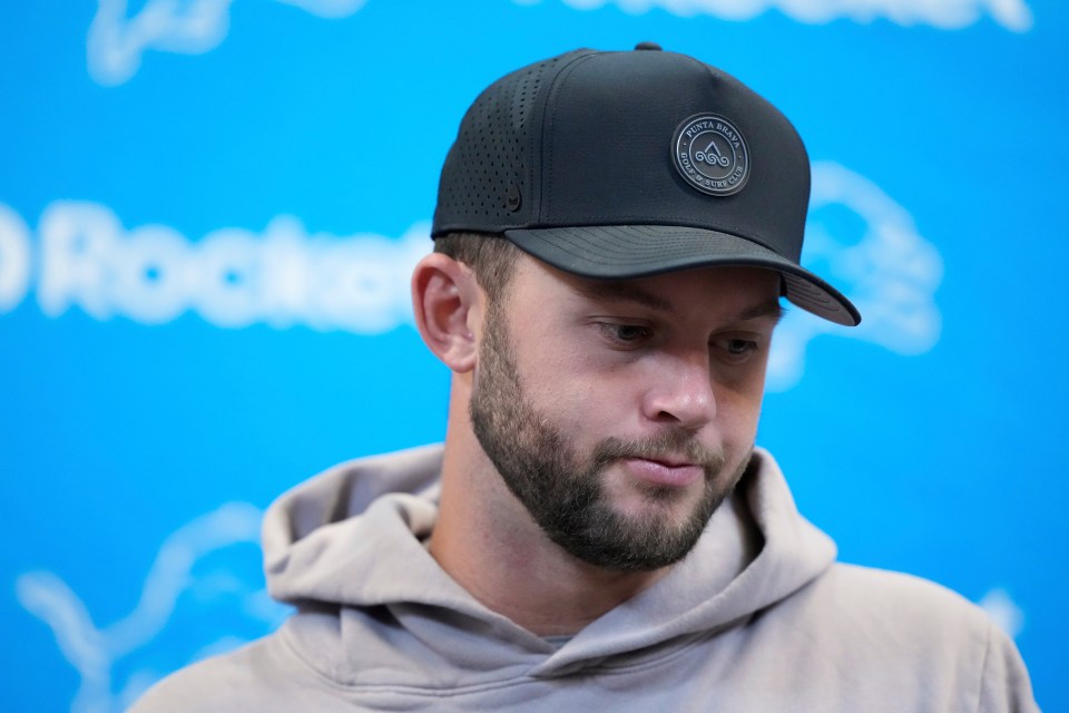 Detroit Lions quarterback Kyle Allen.