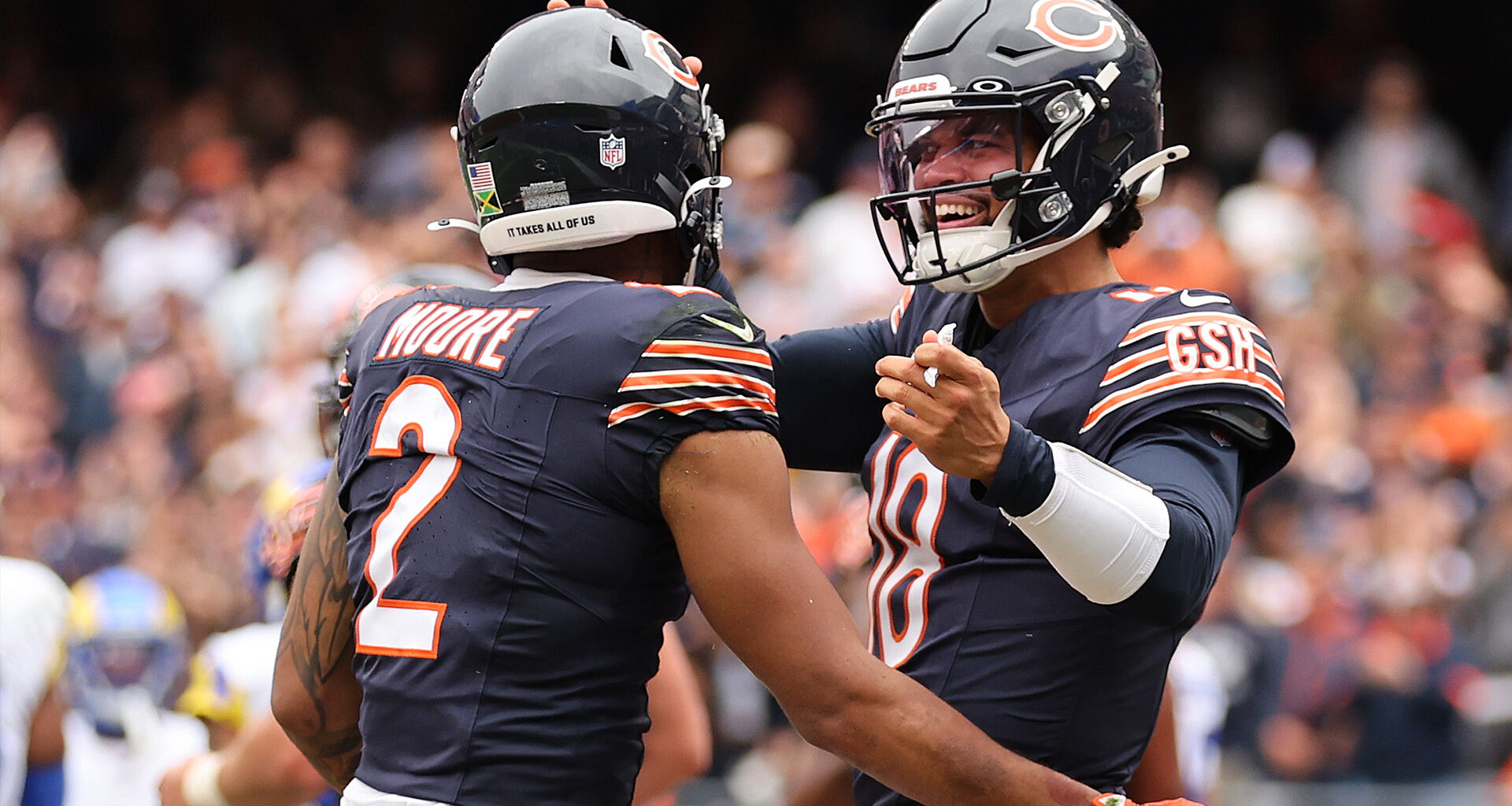 Bears camp report: Caleb Williams, DJ Moore bring physical preseason to an end