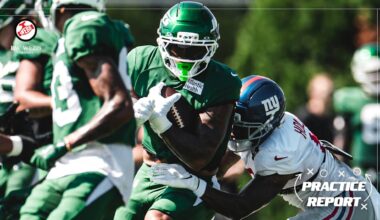 Jets Joint Practice Report vs. Giants (8/12/2025)