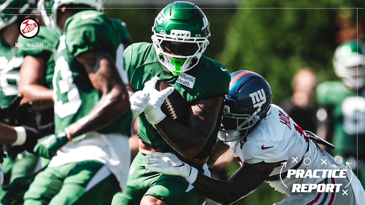 Jets Joint Practice Report vs. Giants (8/12/2025)
