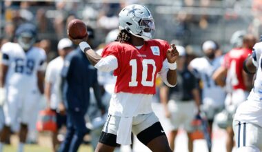 Observations from joint practice with the Rams 